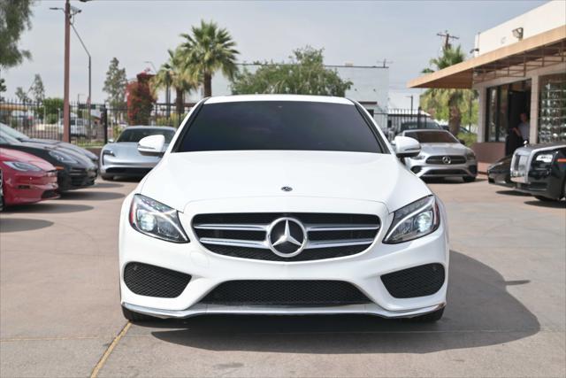 used 2018 Mercedes-Benz C-Class car, priced at $24,888