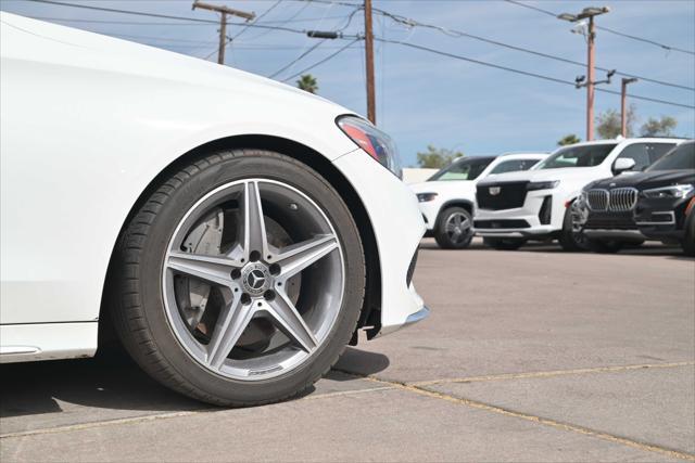 used 2018 Mercedes-Benz C-Class car, priced at $24,888