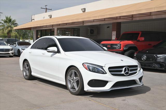 used 2018 Mercedes-Benz C-Class car, priced at $24,888