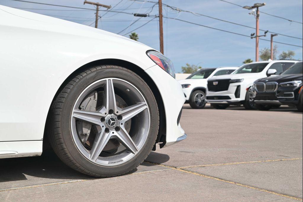 used 2018 Mercedes-Benz C-Class car, priced at $22,888