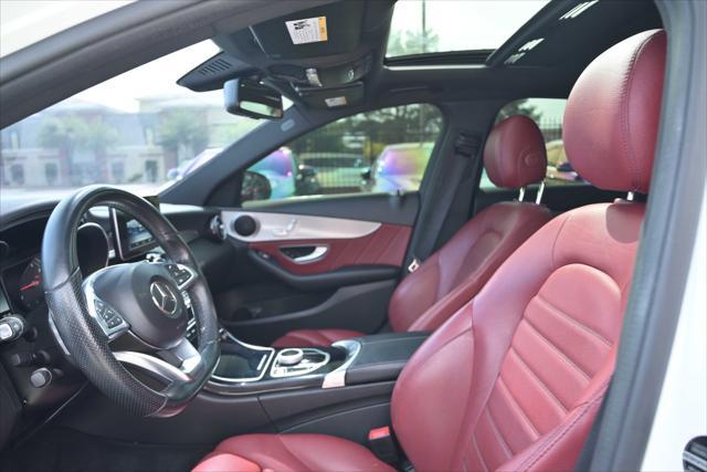 used 2018 Mercedes-Benz C-Class car, priced at $24,888