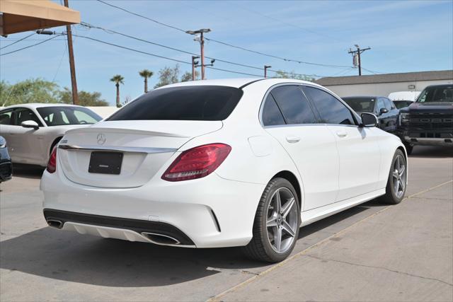 used 2018 Mercedes-Benz C-Class car, priced at $24,888