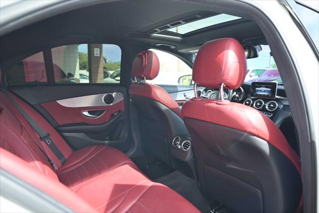 used 2018 Mercedes-Benz C-Class car, priced at $24,888