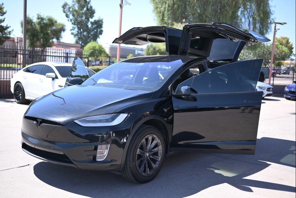 used 2018 Tesla Model X car, priced at $34,888