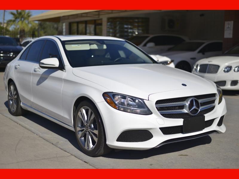 used 2018 Mercedes-Benz C-Class car, priced at $33,555