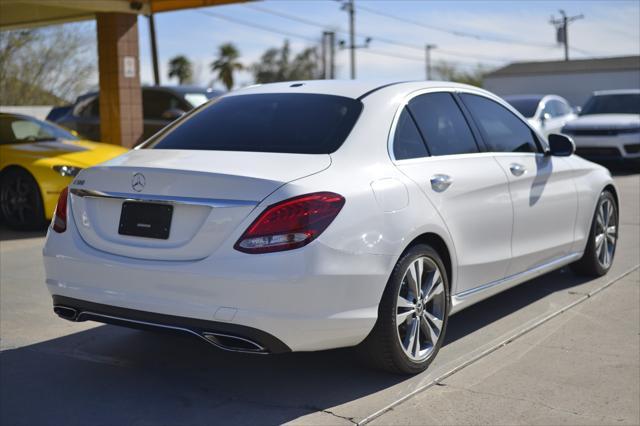 used 2018 Mercedes-Benz C-Class car, priced at $34,198