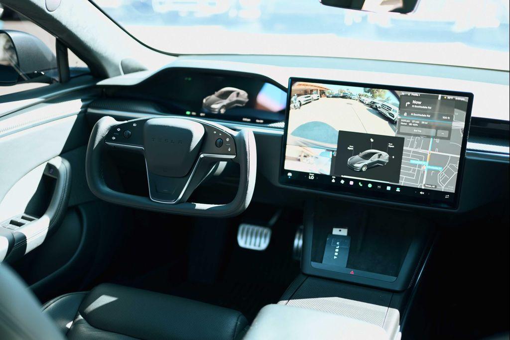 used 2021 Tesla Model S car, priced at $61,888