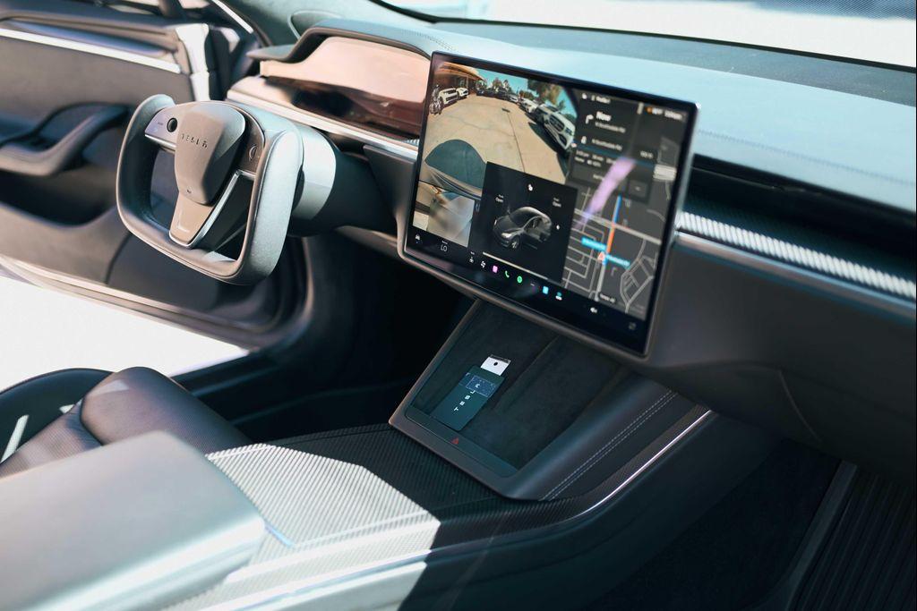 used 2021 Tesla Model S car, priced at $61,888