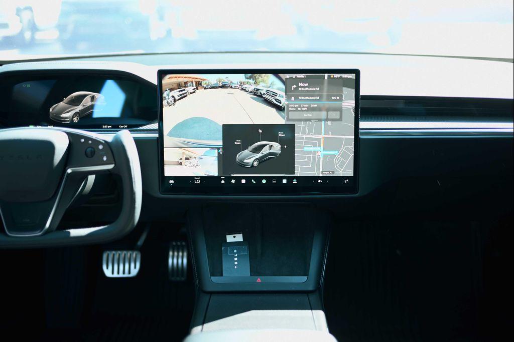 used 2021 Tesla Model S car, priced at $61,888