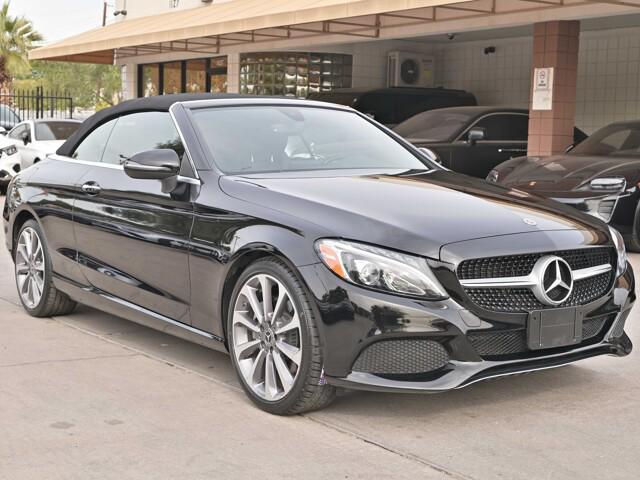 used 2018 Mercedes-Benz C-Class car, priced at $27,588