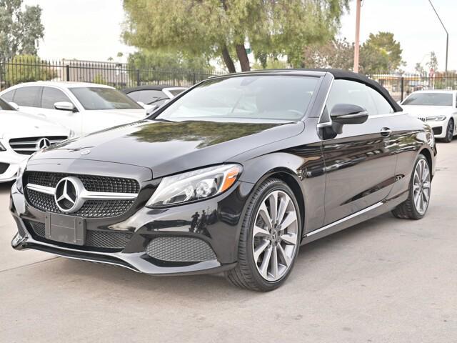 used 2018 Mercedes-Benz C-Class car, priced at $27,588