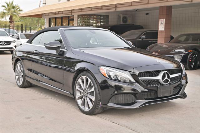 used 2018 Mercedes-Benz C-Class car, priced at $27,588
