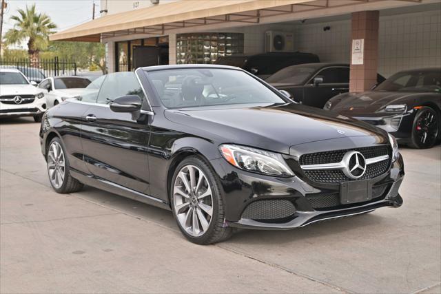 used 2018 Mercedes-Benz C-Class car, priced at $27,588