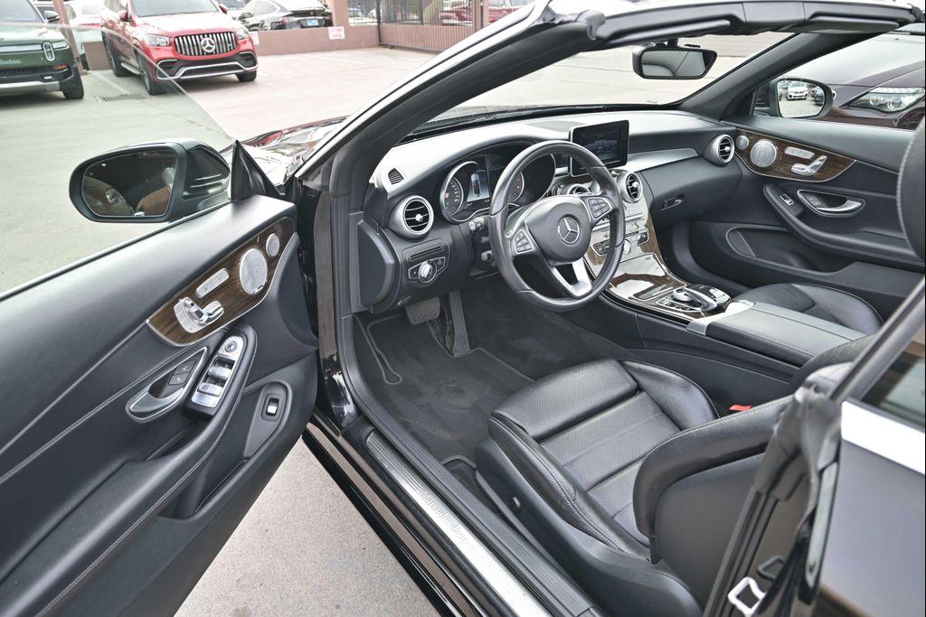 used 2018 Mercedes-Benz C-Class car, priced at $25,988