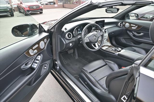 used 2018 Mercedes-Benz C-Class car, priced at $27,588