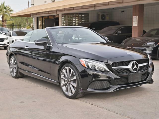 used 2018 Mercedes-Benz C-Class car, priced at $27,588