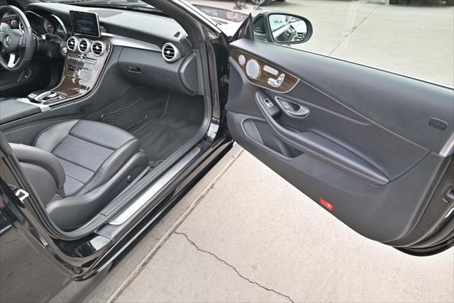 used 2018 Mercedes-Benz C-Class car, priced at $27,588