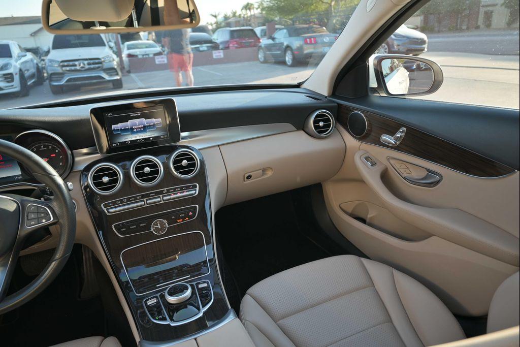 used 2017 Mercedes-Benz C-Class car, priced at $16,888