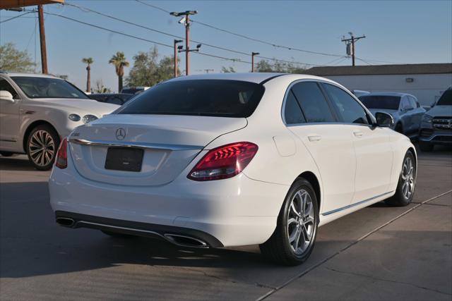 used 2017 Mercedes-Benz C-Class car, priced at $16,888