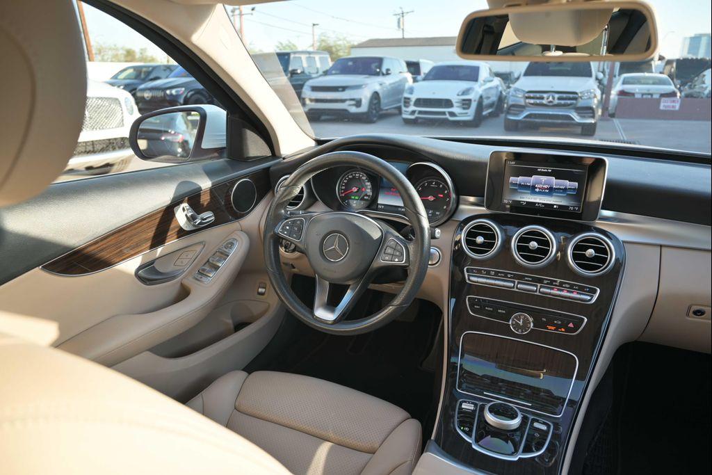 used 2017 Mercedes-Benz C-Class car, priced at $16,888