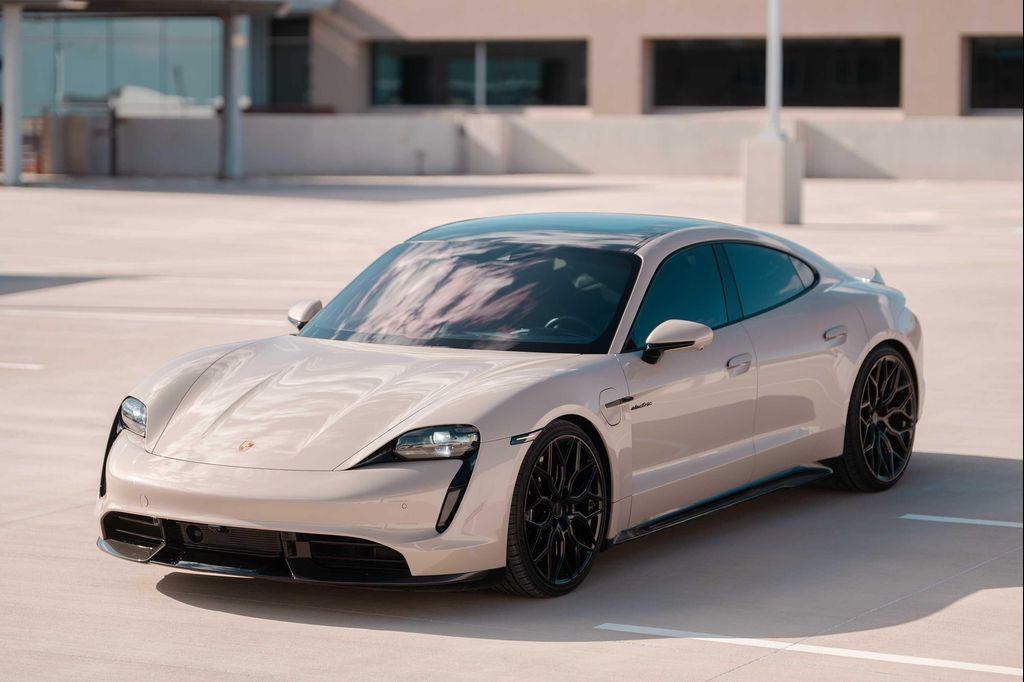 used 2023 Porsche Taycan car, priced at $162,888
