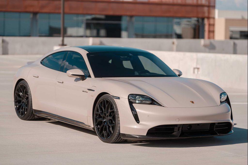 used 2023 Porsche Taycan car, priced at $162,888