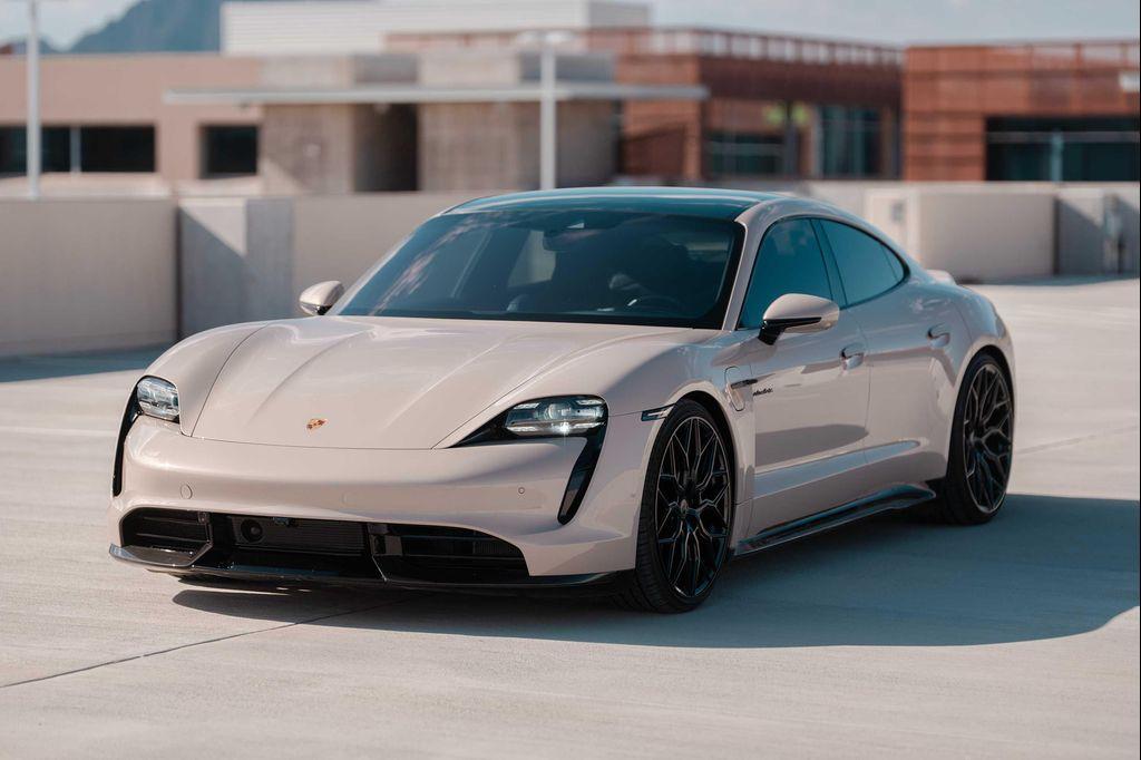 used 2023 Porsche Taycan car, priced at $162,888
