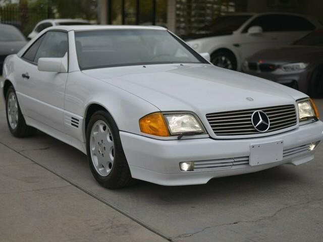 used 1991 Mercedes-Benz SL-Class car, priced at $12,555