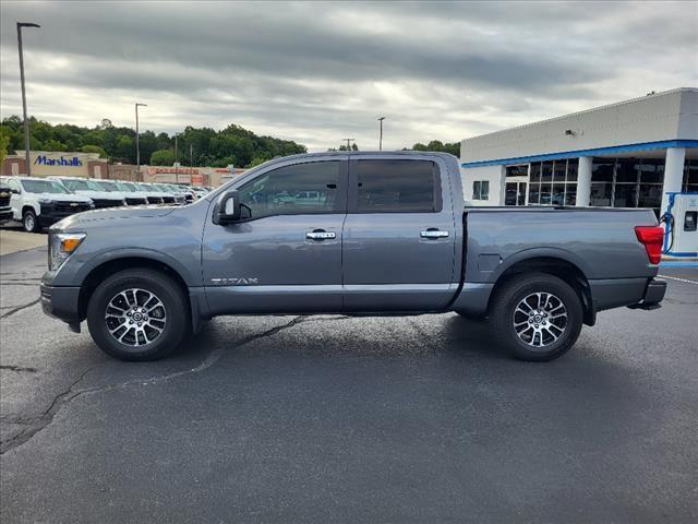 used 2021 Nissan Titan car, priced at $31,871