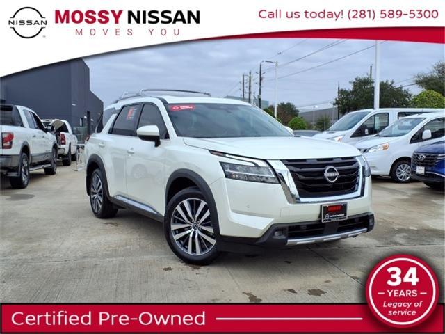 used 2022 Nissan Pathfinder car, priced at $33,476