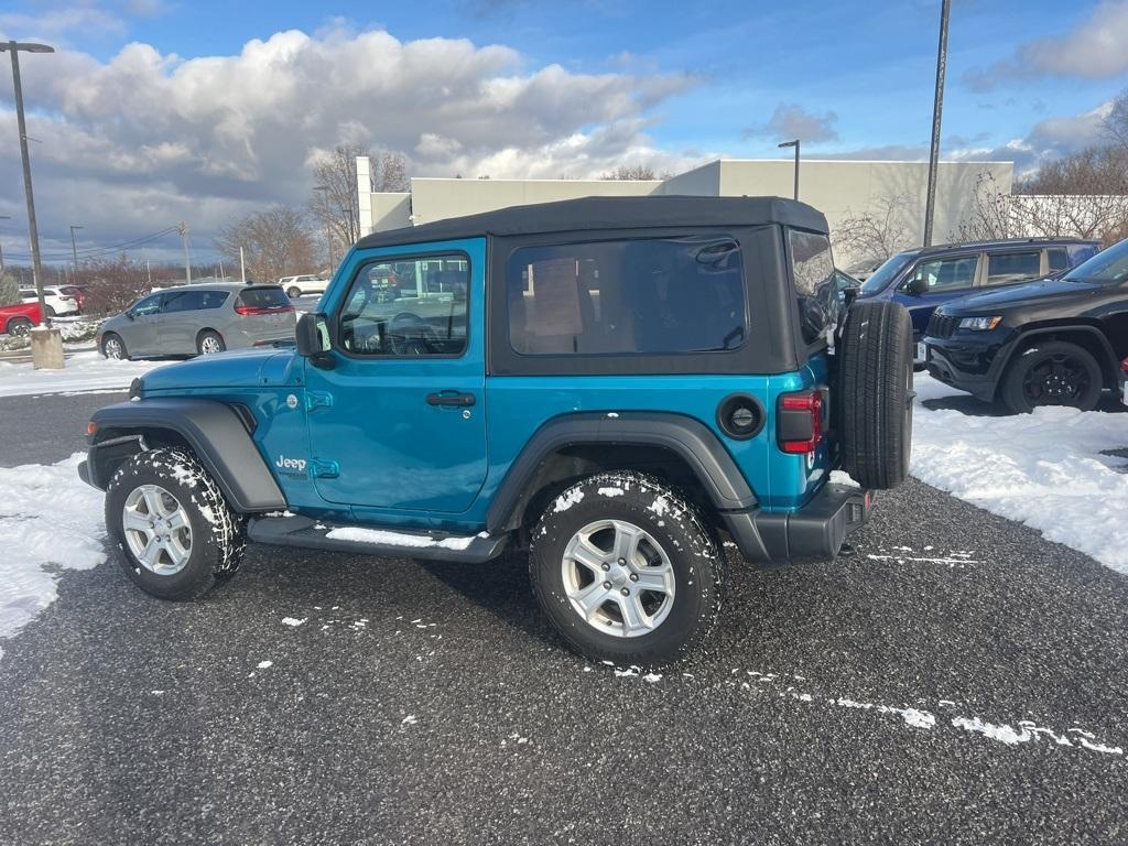 used 2020 Jeep Wrangler car, priced at $23,993