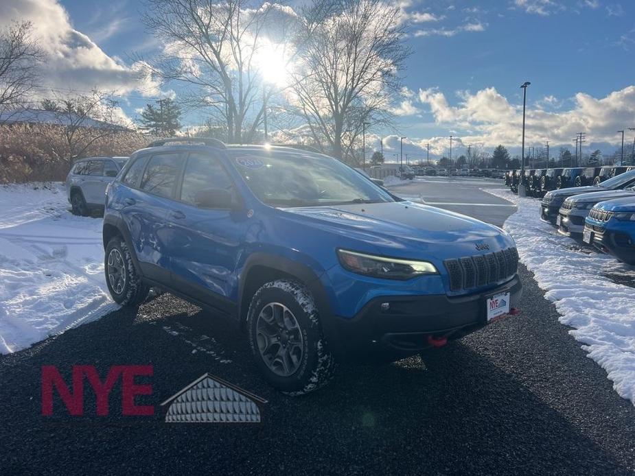 used 2021 Jeep Cherokee car, priced at $24,697