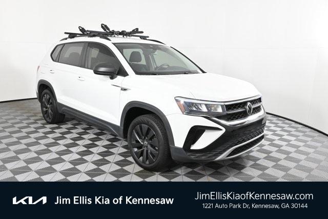 used 2022 Volkswagen Taos car, priced at $16,829