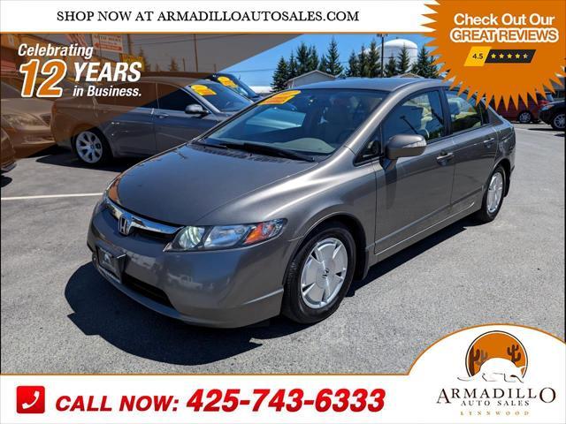 used 2007 Honda Civic Hybrid car, priced at $6,995