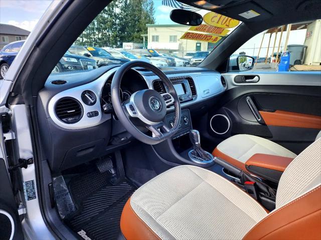 used 2015 Volkswagen Beetle car, priced at $10,999