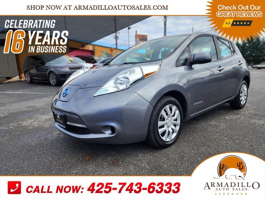 used 2015 Nissan Leaf car, priced at $5,995