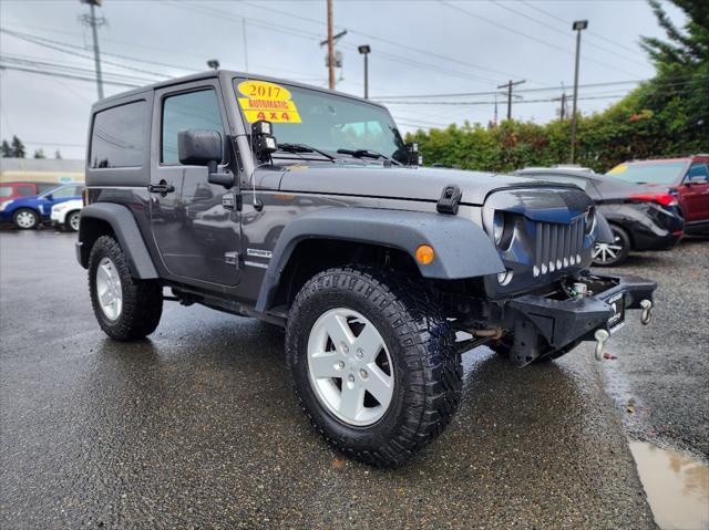 used 2017 Jeep Wrangler car, priced at $16,995