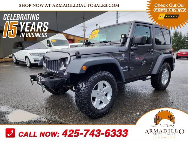 used 2017 Jeep Wrangler car, priced at $16,995