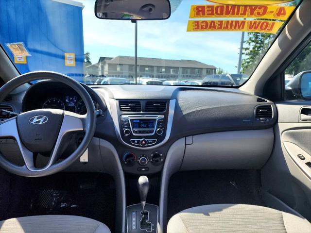 used 2015 Hyundai Accent car, priced at $7,995