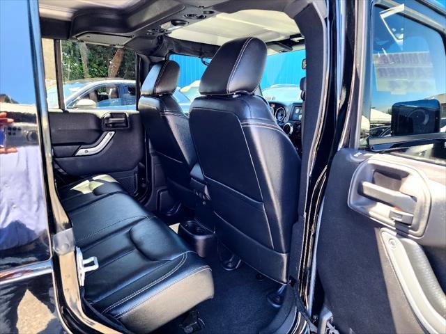 used 2015 Jeep Wrangler Unlimited car, priced at $19,995
