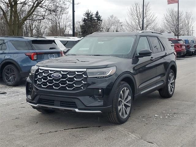 new 2025 Ford Explorer car, priced at $55,685