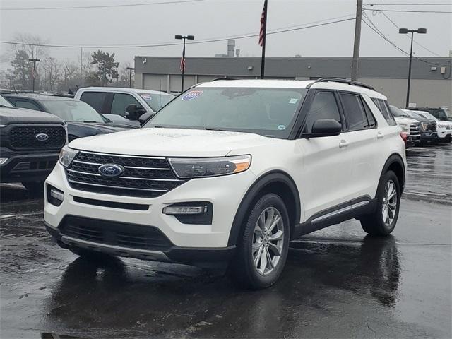 used 2021 Ford Explorer car, priced at $31,900