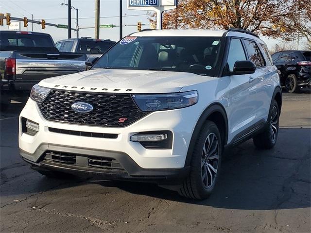 used 2022 Ford Explorer car, priced at $33,250