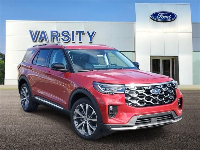 new 2025 Ford Explorer car, priced at $55,950