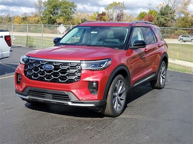 new 2025 Ford Explorer car, priced at $55,950