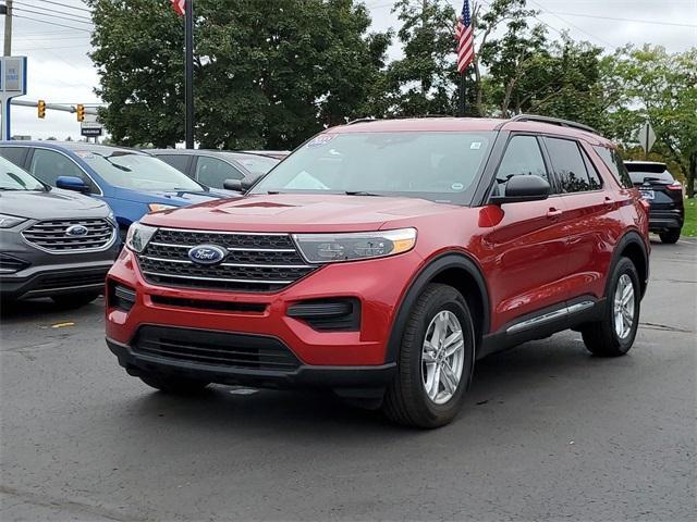 used 2022 Ford Explorer car, priced at $32,989