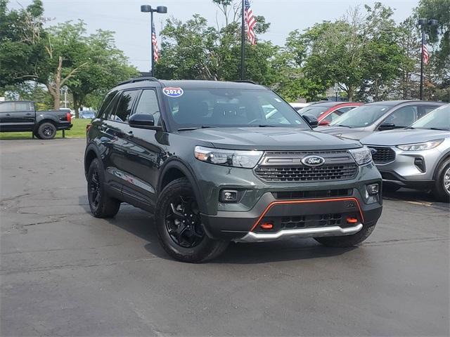 used 2024 Ford Explorer car, priced at $44,440
