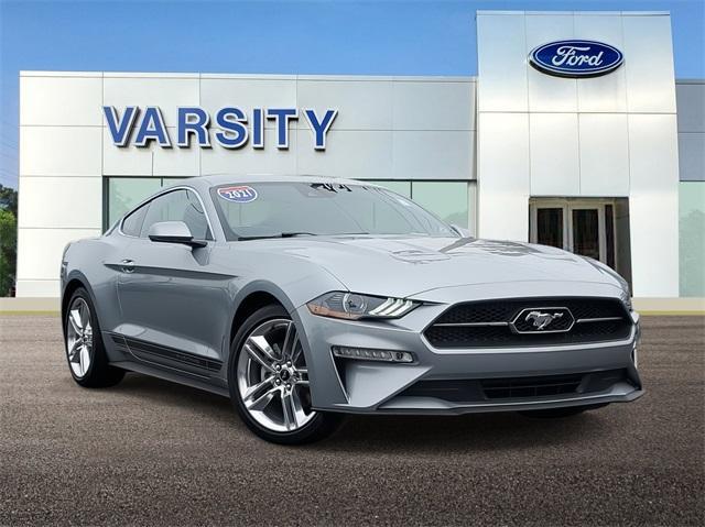 used 2021 Ford Mustang car, priced at $27,495