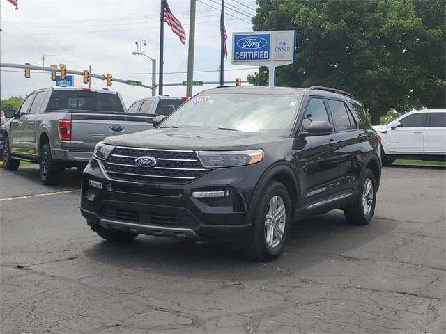 used 2022 Ford Explorer car, priced at $33,950