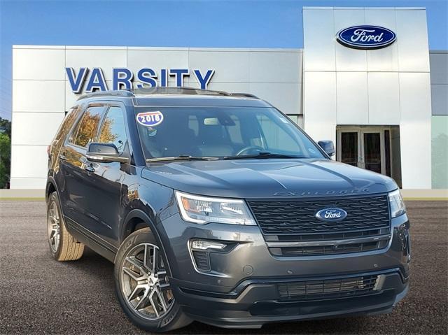 used 2018 Ford Explorer car, priced at $23,275